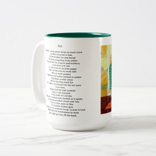 Tasse 2 Couleurs Mur (Devant gauche)