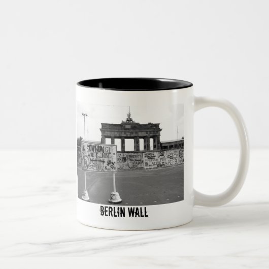 Tasse 2 Couleurs Mur Berlin (Droit)