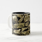 Tasse 2 Couleurs mur de pierres sèches (Devant gauche)