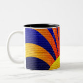 Tasse 2 Couleurs Mur du coucher du soleil (Gauche)