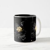 Tasse 2 Couleurs murale rose et serpent, (Devant droit)