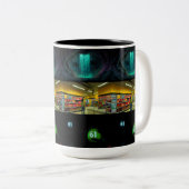 Tasse 2 Couleurs Murmures de la caverne cachée (Devant droit)