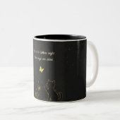Tasse 2 Couleurs Murmures dorés de merveille (Devant droit)