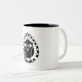 Tasse 2 Couleurs musical bird (Devant droit)