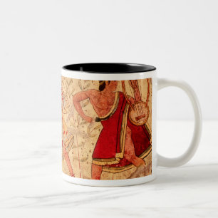 Tasse 2 Couleurs Musiciens d'Etruscan