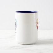 Tasse 2 Couleurs Musique (Centre)