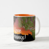 Tasse 2 Couleurs Musique (Devant droit)