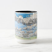 Tasse 2 Couleurs Musique (Centre)
