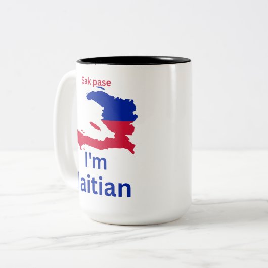 Tasse 2 Couleurs Musique (Devant gauche)