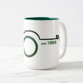 Tasse 2 Couleurs  Musique (Devant droit)