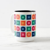 Tasse 2 Couleurs Musique (Devant gauche)