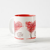 Tasse 2 Couleurs Musique (Devant gauche)