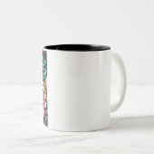 Tasse 2 Couleurs Musique (Devant droit)