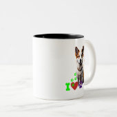 Tasse 2 Couleurs Musique (Devant droit)