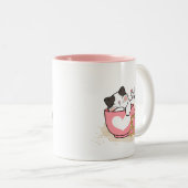 Tasse 2 Couleurs Musique (Devant droit)