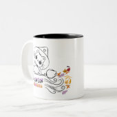 Tasse 2 Couleurs Musique (Devant gauche)