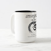 Tasse 2 Couleurs Musique (Devant gauche)