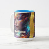 Tasse 2 Couleurs Musique (Devant gauche)