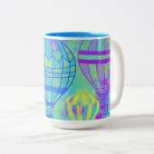 Tasse 2 Couleurs Musique (Devant droit)