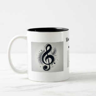 Tasse 2 Couleurs Musique