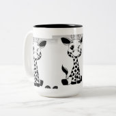 Tasse 2 Couleurs Musique (Devant gauche)