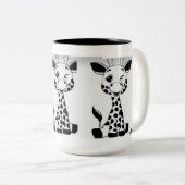 Tasse 2 Couleurs Musique (Devant droit)