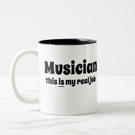 Tasse 2 Couleurs Musique (Gauche)