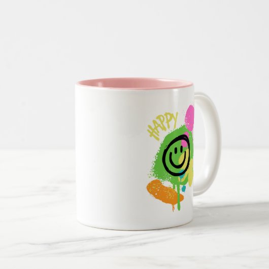 Tasse 2 Couleurs Musique (Devant droit)