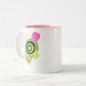 Tasse 2 Couleurs Musique (Devant gauche)