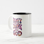 Tasse 2 Couleurs Musique (Devant gauche)