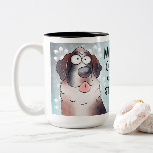 Tasse 2 Couleurs Musique (Avec donut)