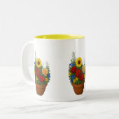 Tasse 2 Couleurs Musique (Devant gauche)