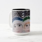 Tasse 2 Couleurs Musique (Devant gauche)