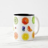 Tasse 2 Couleurs Musique (Devant droit)