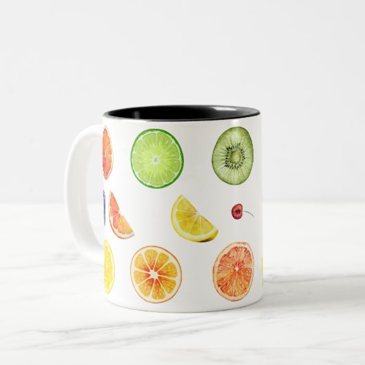 Tasse 2 Couleurs Musique (Devant gauche)