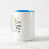 Tasse 2 Couleurs Musique (Devant gauche)