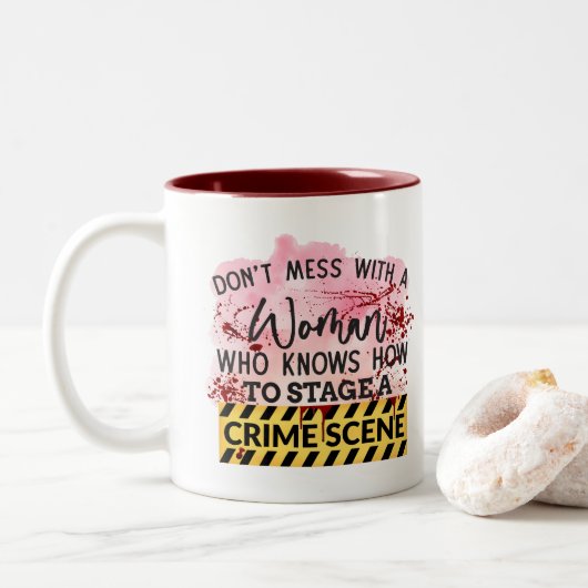 Tasse 2 Couleurs Musique (Avec donut)