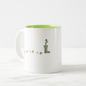 Tasse 2 Couleurs Musique (Devant gauche)