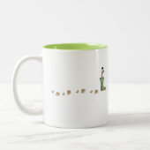 Tasse 2 Couleurs Musique (Gauche)