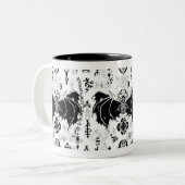 Tasse 2 Couleurs Musique (Devant gauche)