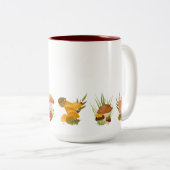 Tasse 2 Couleurs Musique (Devant droit)