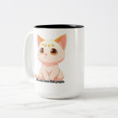Tasse 2 Couleurs Musique (Devant gauche)