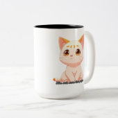 Tasse 2 Couleurs Musique (Devant droit)