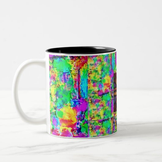 Tasse 2 Couleurs Musique (Gauche)