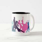 Tasse 2 Couleurs Musique (Devant droit)
