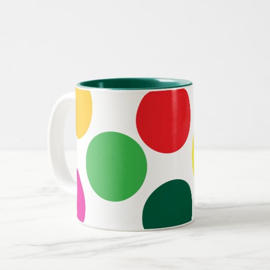 Tasse 2 Couleurs Musique (Devant gauche)