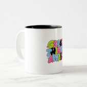 Tasse 2 Couleurs Musique (Devant gauche)