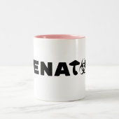 Tasse 2 Couleurs Musique (Centre)