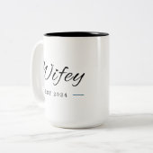 Tasse 2 Couleurs Musique (Devant gauche)