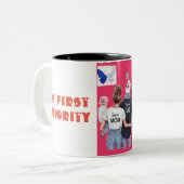 Tasse 2 Couleurs Musique (Devant gauche)